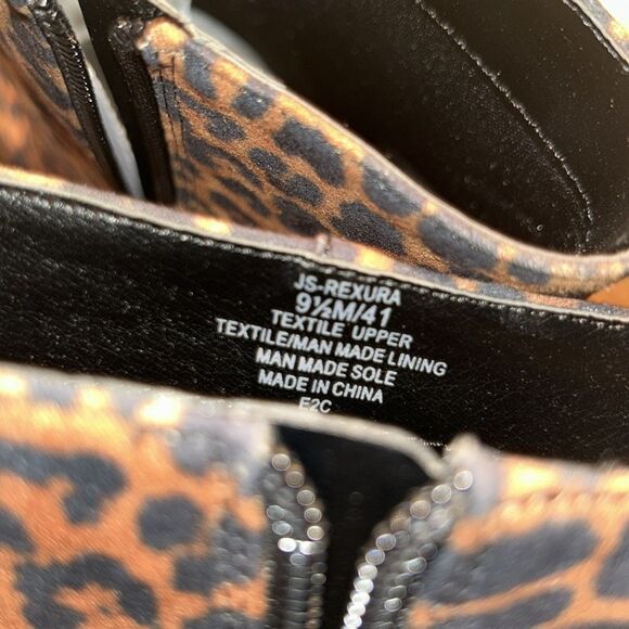 Jessica Simpson Cheetah Print Platform Ankle Boots(Size 9.5M) - Picture 7 of 10